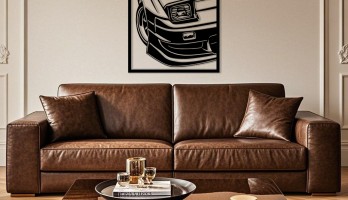 thumb Toyota AE86 Yarım Metal Tablo