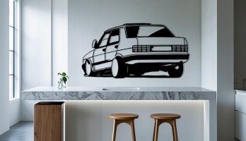 thumb Tofaş Şahin Lazer Kesim Metal Tablo