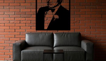 thumb Cüneyt Arkın Smokin Metal Tablo