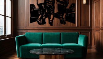 thumb Üç Arkadaş Lazer Kesim Metal Tablo