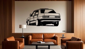 thumb Tofaş Şahin Lazer Kesim Metal Tablo