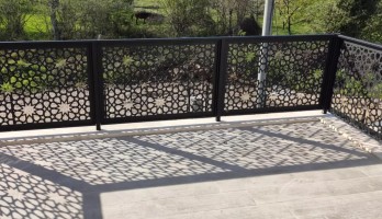 thumb Lazer Kesim Ferforje Balkon Korkuluğu