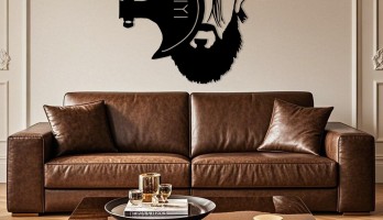 Turgut Alp Lazer Kesim Metal Tablo