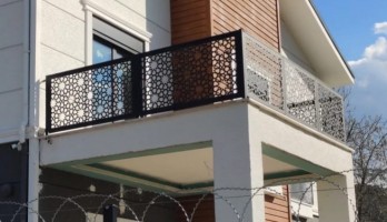 thumb Lazer Kesim Ferforje Balkon Korkuluğu