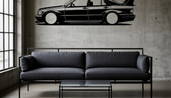 Mercedes Benz E190 Metal Tablo