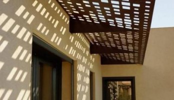 thumb Lazer Kesim Ferforje Yaprak Desenli Kamelya, Pergola ve Gazebo