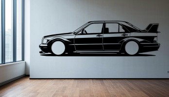 thumb Mercedes Benz E190 Metal Tablo