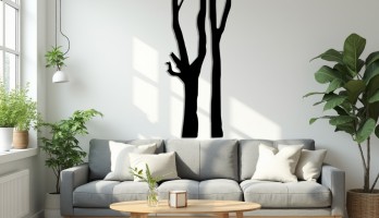 thumb Dekoratif Ağaç Lazer Kesim Metal Tablo