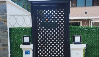 thumb Sık Desenli Metal Lazer Kesim Ferforje