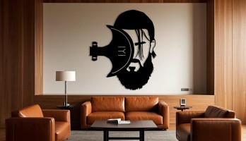 thumb Turgut Alp Lazer Kesim Metal Tablo