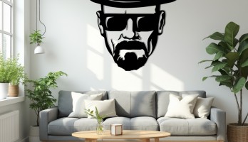 thumb Heisenberg Lazer Kesim Metal Tablo