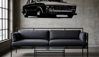 thumb Retro Lada Lazer Kesim Metal Tablo