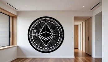 thumb Ethereum Hatıra Parası Metal Tablo