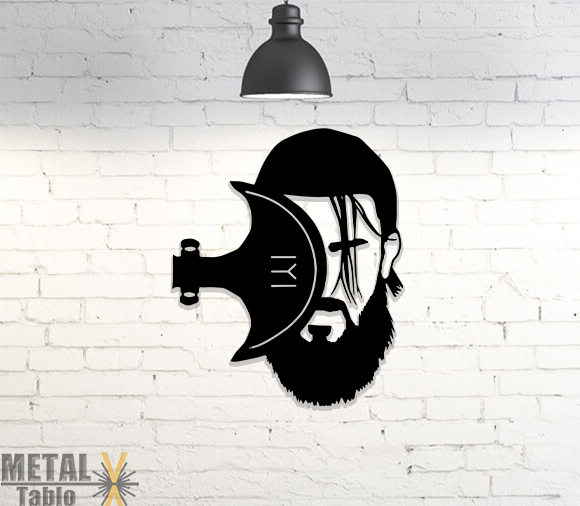 Turgut Alp Lazer Kesim Metal Tablo