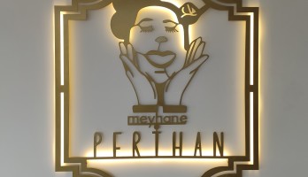 Perihan Meyhane Ledli Metal Tablo Lazer Kesim