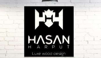 Hasan Harput Logo Firma Özel Metal Tablo