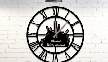 Mimarlara Özel Tasarım Duvar Saati